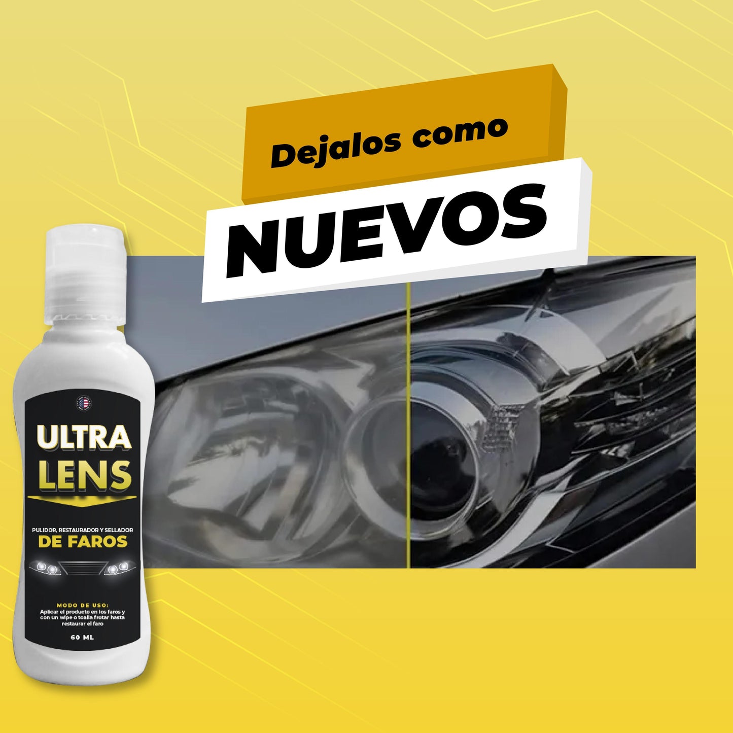 Pulidor de Faros de Carro + ENVIO GRATIS