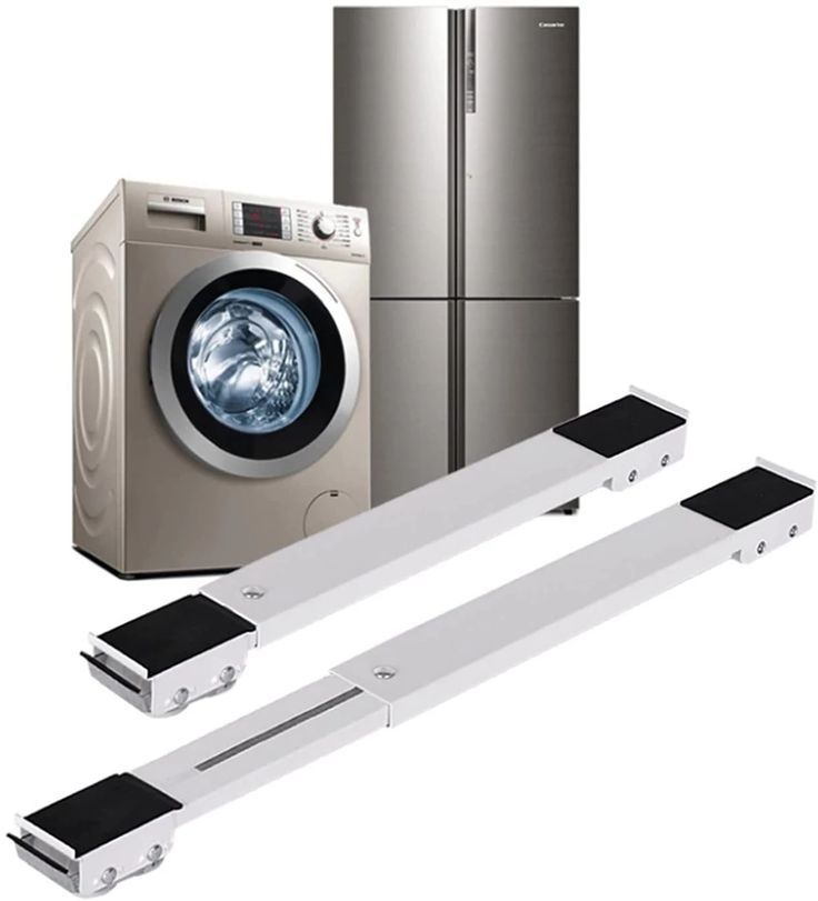 Soporte Móvil Reforzado: Desliza y Limpia con un Solo Toque