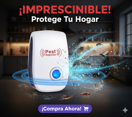 REPELENTE ULTRASÓNICO PARA PLAGAS